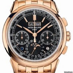 Patek Philippe Perpetual Calendar Chronograph Mens watch Unisex Manual winding Rose gold 5270 1R-001