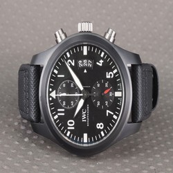 IWC Pilot Chronograph Top Gun Mens watch Unisex Automatic Ceramic IW388007