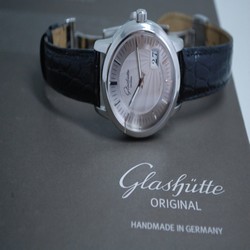 Glashtte Original Senator Panorama Date Mens watch Unisex Automatic Steel 100-03-03-02-04