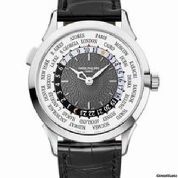 Patek Philippe World Time Mens watch Unisex Automatic White gold 5230G-001