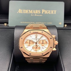 Audemars Piguet Royal Oak Chronograph Mens watch Unisex Automatic Rose gold 26315OR.OO.1256OR.01