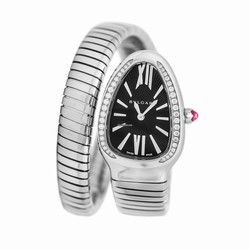 Bulgari Serpenti Womens watch Quartz Steel 103434 SP35C3SDS.1T