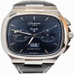 Glashtte Original Seventies Chronograph Panorama Date Mens watch Unisex Automatic Steel 1-37-02-03-02-30