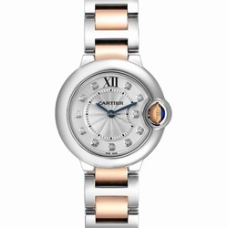Cartier Ballon Bleu 28mm Womens watch Quartz Steel WE902030