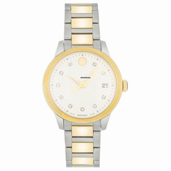 Movado Womens watch Quartz Gold Steel 0607399