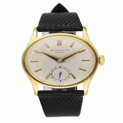Patek Philippe Calatrava Mens watch Unisex Manual winding Yellow gold 96