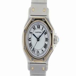 Cartier Santos Womens watch Automatic Gold Steel 09078