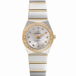 Omega Constellation Quartz Womens watch Quartz Steel 123.25.24.60.52.001