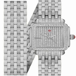 Michele Deco Womens watch Quartz Steel MWW06D000166