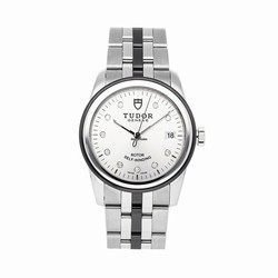 Tudor Glamour Date Womens watch Automatic Steel 55010N SLV DI BRC