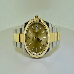 Rolex Datejust 41 Mens watch Unisex Gold Steel Automatic 126333-0010