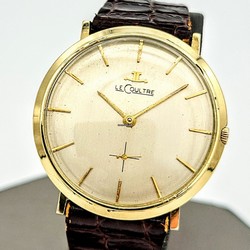 Jaeger-LeCoultre Mens watch Unisex Manual winding Yellow gold LeCoultre 818