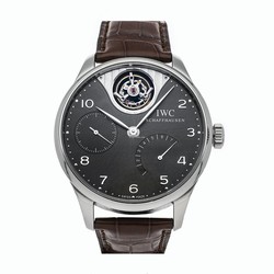 IWC Portuguese Tourbillon Mens watch Unisex Automatic White gold IW5042-07