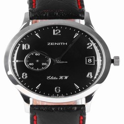 Zenith Elite Mens watch Unisex Manual winding Steel 01.1125.650