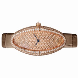 Cartier Baignoire Womens watch Manual winding Rose gold WJBA0010