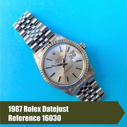 Rolex Datejust 36 Mens watch Unisex Steel Automatic 16030