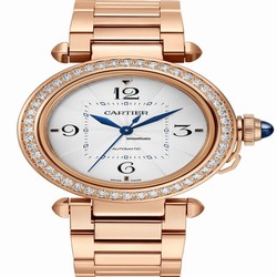 Cartier Pasha Womens watch Automatic Rose gold WJPA0013