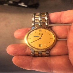 Omega De Ville Mens watch Unisex Quartz Steel 56999106
