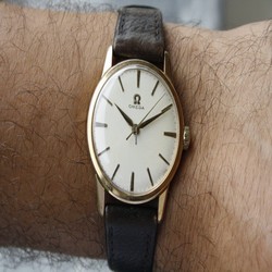 Omega Mens watch Unisex Manual winding Gold Steel 14714-3