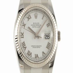 Rolex Datejust 36 Mens watch Unisex Gold Steel Automatic 116234
