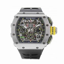 Richard Mille RM 011 Mens watch Unisex Automatic Titanium RM011-03