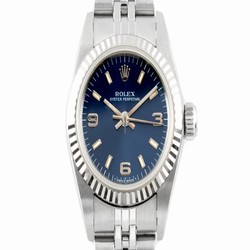 Rolex Oyster Perpetual Womens watch Gold Steel Automatic 67194