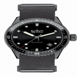 Blancpain Fifty Fathoms Bathyscaphe Mens watch Unisex Automatic Ceramic 5000-0130-NABA