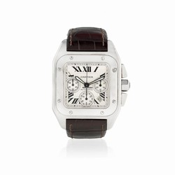 Cartier Santos 100 Mens watch Unisex Automatic Steel 2740