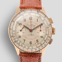 Breitling Chronomat Mens watch Unisex Manual winding Rose gold 769