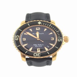 Blancpain Fifty Fathoms Mens watch Unisex Automatic Rose gold 5015-3630-52