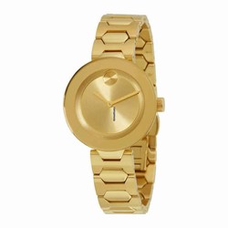 Movado Bold Womens watch Quartz Gold Steel 3600382