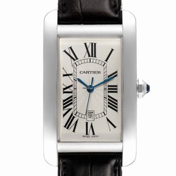 Cartier Tank Americaine Mens watch Unisex Automatic White gold W2603256
