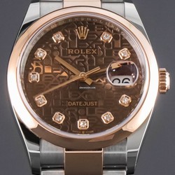 Rolex Datejust 36 Mens watch Unisex Gold Steel Automatic 126201 chojdj