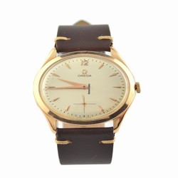 Omega Mens watch Unisex Manual winding Rose gold 2619
