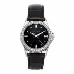 Patek Philippe Calatrava Mens watch Unisex Automatic White gold 5108G-010