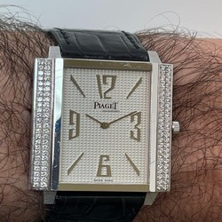 Piaget Mens watch Unisex Manual winding White gold P10098