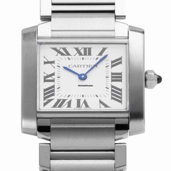 Cartier Tank Francaise Mens watch Unisex Quartz Steel WSTA0005 3751