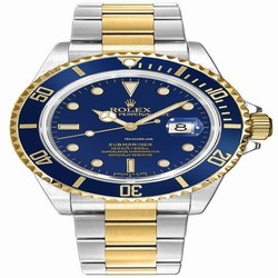 Rolex Submariner Date Mens watch Unisex Steel Automatic 16613LB
