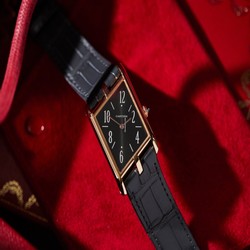 Cartier Tank Mens watch Unisex Manual winding Rose gold WGTA0043