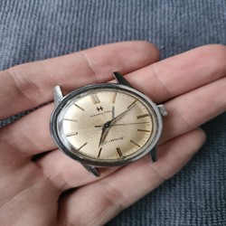 Hamilton Mens watch Unisex Manual winding Steel 4053-3