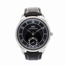 IWC Portuguese Hand-Wound Mens watch Unisex Manual winding Steel IW5445-01