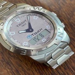 Tissot T-Touch II Mens watch Unisex Quartz Steel T0472204611600