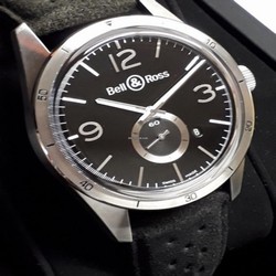Bell & Ross BR V1 Mens watch Unisex Automatic Steel BRV123-BS-ST SF