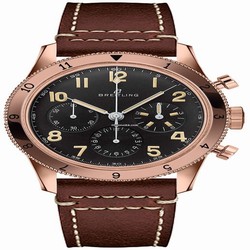 Breitling Aviator 8 Mens watch Unisex Manual winding Rose gold RB0920131B1X1