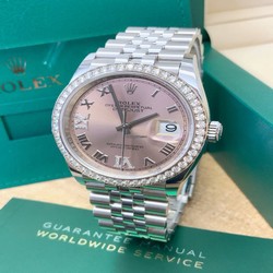 Rolex Datejust 36 Mens watch Unisex Steel Automatic 126284RBR