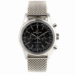 Breitling Transocean Chronograph 38 Mens watch Unisex Automatic Steel A4131012 BC06