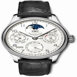 IWC Portuguese Perpetual Calendar Mens watch Unisex Automatic Platinum IW502301