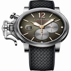 Graham Chronofighter Mens watch Unisex Manual winding Steel 2CVDS.C02A