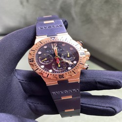 Bulgari Diagono Mens watch Unisex Automatic Yellow gold SC 40 G