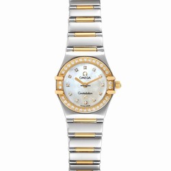 Omega Constellation Ladies Womens watch Quartz Gold Steel 1365.75.00